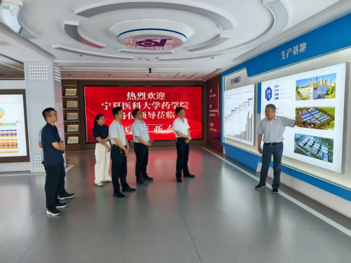 張立杰一行帶隊開展訪企拓崗工作