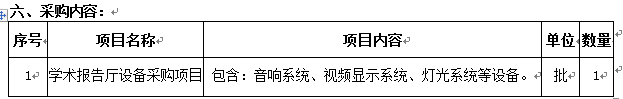 寧夏醫(yī)科大學(xué)學(xué)術(shù)報告廳設(shè)備采購項目 招標(biāo)公告