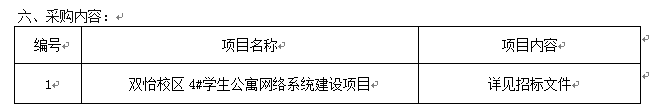 寧夏醫(yī)科大學(xué)雙怡校區(qū)4#學(xué)生公寓網(wǎng)絡(luò)系統(tǒng)建設(shè)項目